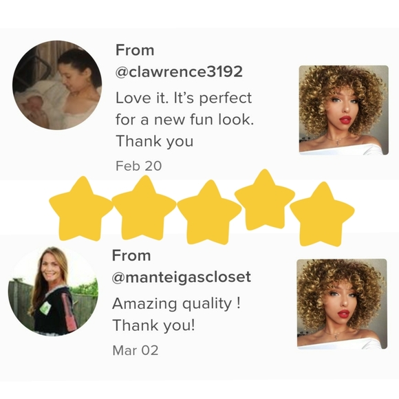 🎉Host Pick🎉 Dirty blonde curly wig🎉 - Picture 2 of 8